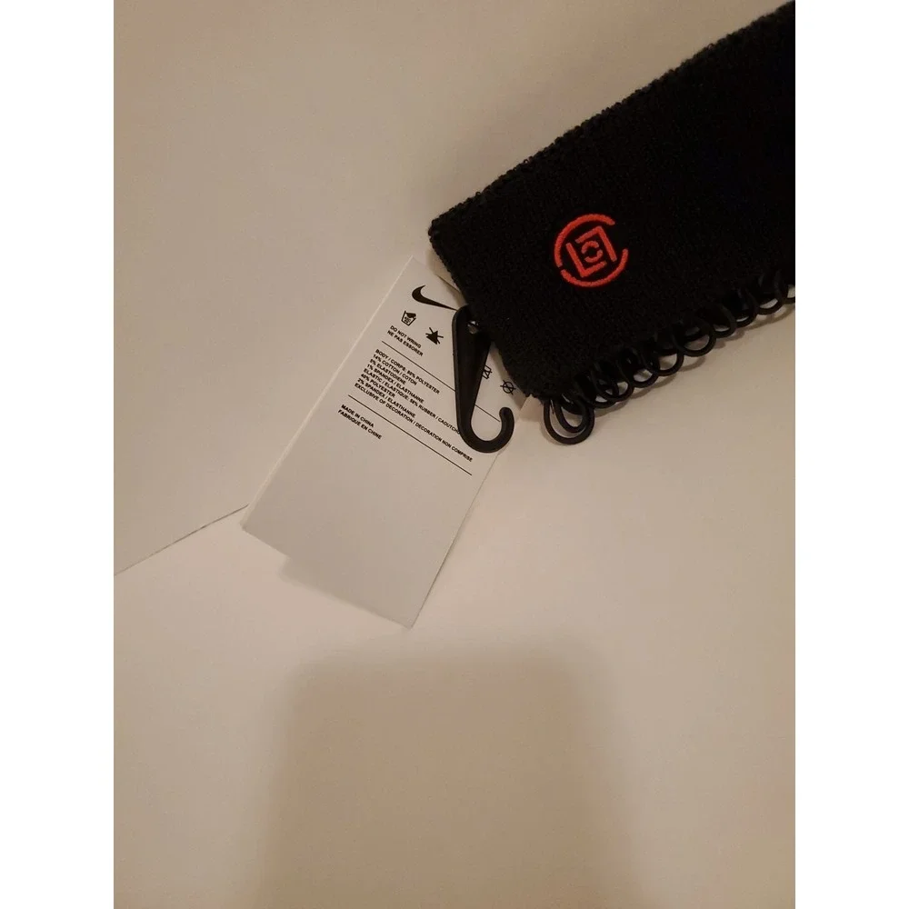 Nike Sportswear black Headband QS x CLOT CQ2154-010 Adult Unisex Nwt‎ New